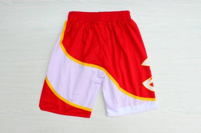 NBA Atlanta Hawks throwback shorts Rouge